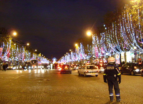 Neujahrsatmosphäre weltweit